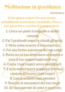 Esercizio i Mindfulness